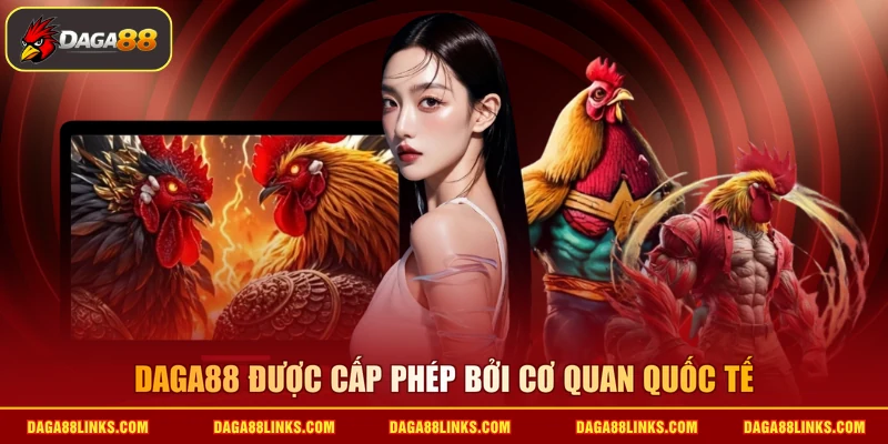 DAGA88 được cấp phép bởi cơ quan quốc tế
