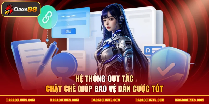 Hệ thống quy tắc chặt chẽ giúp bảo vệ dân cược tốt
