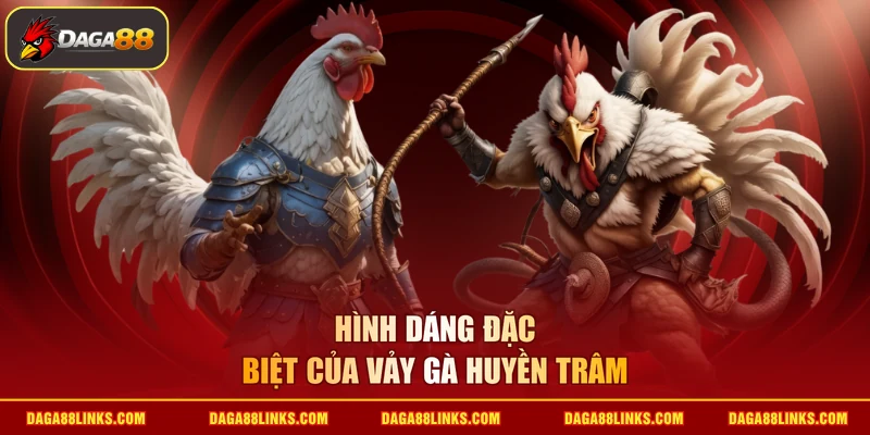 Hình dáng đặc biệt của vảy gà huyền trâm